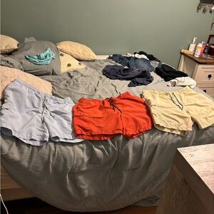 3 pair of Tommy Bahama swim shorts very light and comfortable and kind of silky